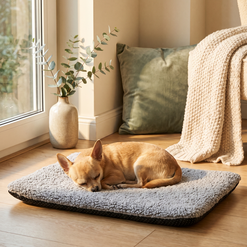 Tapis douillet Plouki : garde sa chaleur, sans électricité